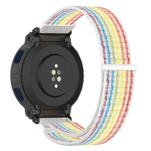 NYLON Remienok pre Amazfit Active Edge RAINBOW