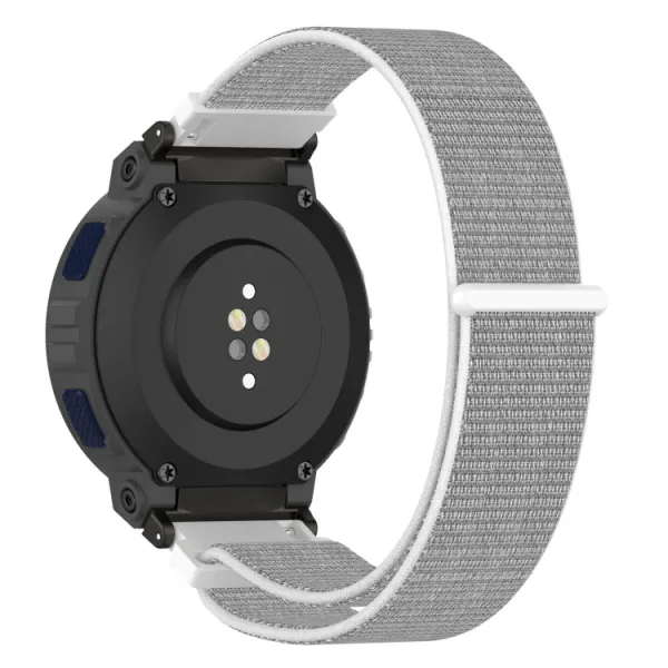 NYLON Remienok pre Amazfit Active Edge biely-šedý