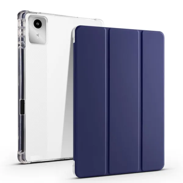 CRYSTAL Zaklápacie puzdro Lenovo Tab M11 / K11 tmavomodré