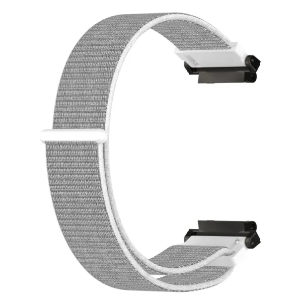 NYLON Remienok pre Amazfit Active Edge biely-šedý