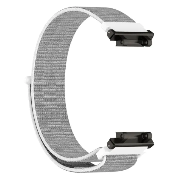 NYLON Remienok pre Amazfit Active Edge biely-šedý