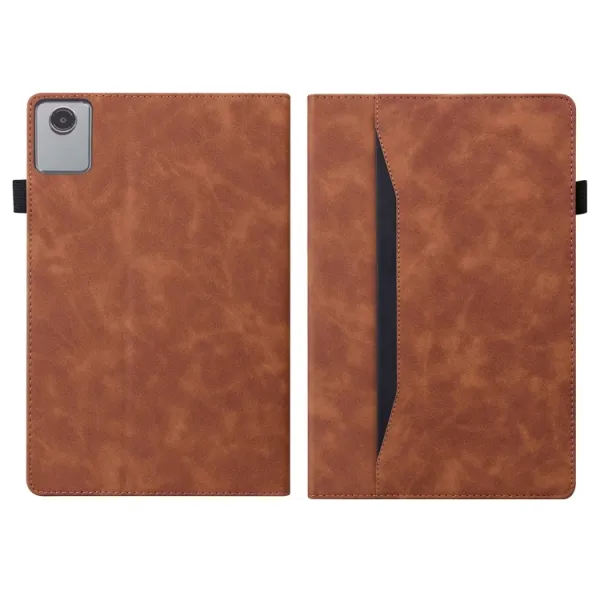 FLATY Zaklápacie puzdro pre Lenovo Tab M11 / K11 hnedé