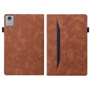 FLATY Zaklápacie puzdro pre Lenovo Tab M11 / K11 hnedé