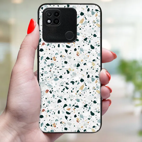 MY ART Ochranný kryt pre Xiaomi Redmi 10A GREY TERRAZZO (163)