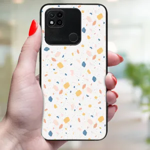 MY ART Ochranný kryt pre Xiaomi Redmi 10A ORANGE TERRAZZO (165)
