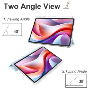 CRYSTAL Zaklápacie puzdro Lenovo Tab M11 / K11 svetlomodré