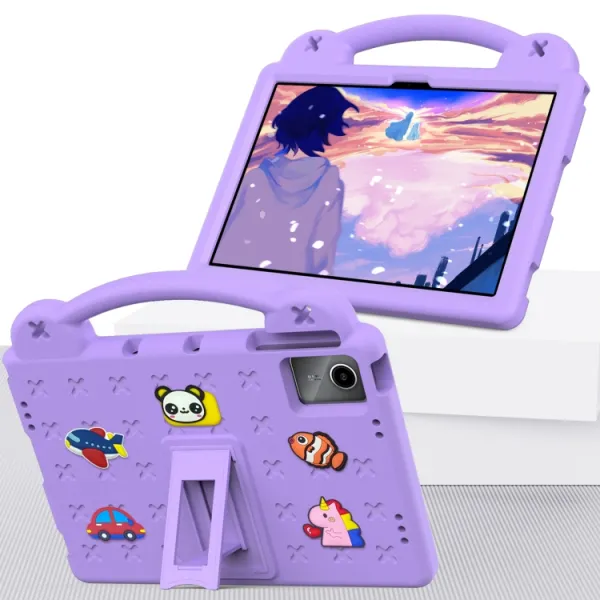 FANY Detský kryt na tablet pre Lenovo Tab M11 / K11 fialový