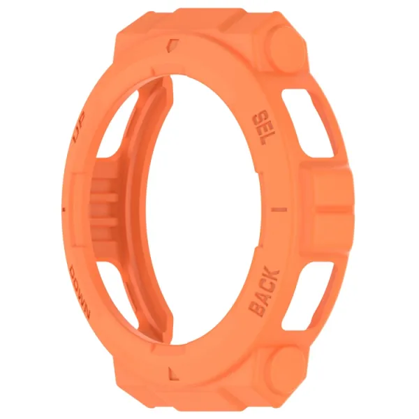 TPU HALF COVER Kryt pre Amazfit Active Edge oranžový