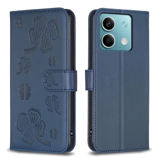 ART CLOVER Peňaženkový obal pre Xiaomi Redmi Note 13 modrý