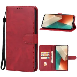 SMOOTH Peňaženkové puzdro pre Xiaomi Redmi Note 13 červené