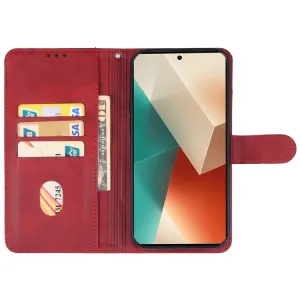SMOOTH Peňaženkové puzdro pre Xiaomi Redmi Note 13 červené