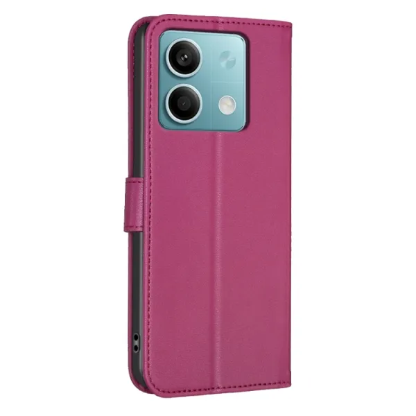 ART CLOVER Peňaženkový obal pre Xiaomi Redmi Note 13 bordový