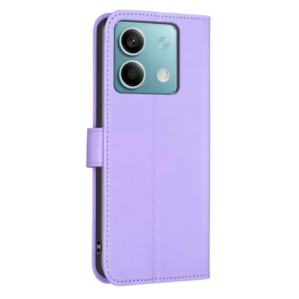 ART CLOVER Peňaženkový obal pre Xiaomi Redmi Note 13 fialový