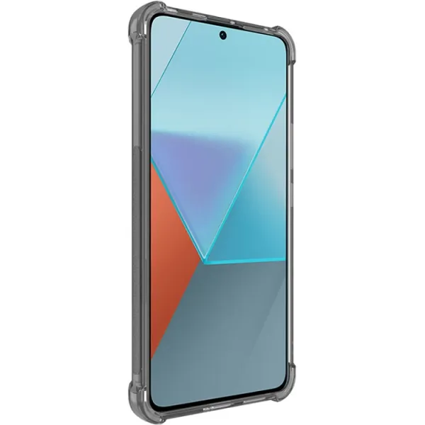 IMAK Ochranný silikónový obal pre Xiaomi Redmi Note 13 Pro 5G / Xiaomi Poco X6 5G čierny