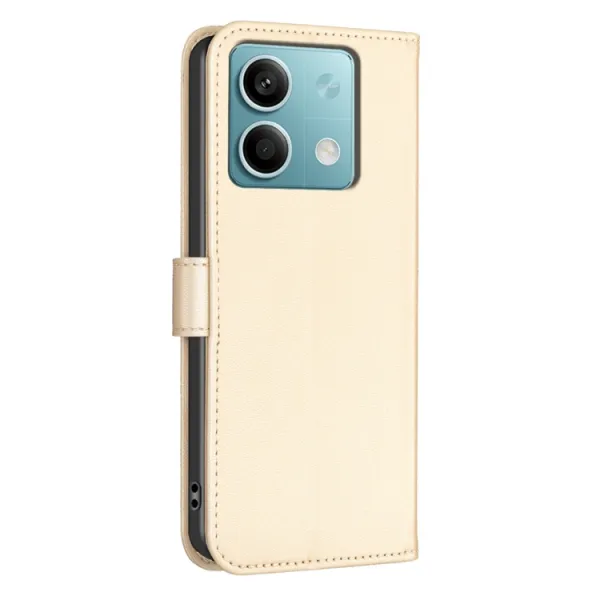 ART CLOVER Peňaženkový obal pre Xiaomi Redmi Note 13 zlatý