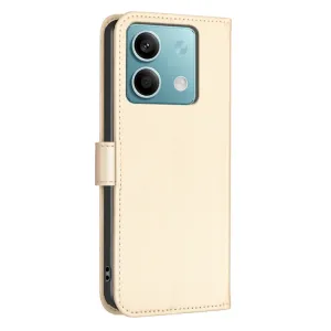 ART CLOVER Peňaženkový obal pre Xiaomi Redmi Note 13 zlatý