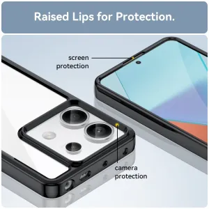 CRYSTAL Ochranný kryt pre Xiaomi Redmi Note 13 Pro 5G / Xiaomi Poco X6 5G čierny