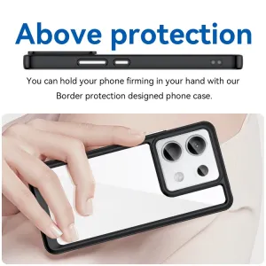 CRYSTAL Ochranný kryt pre Xiaomi Redmi Note 13 Pro 5G / Xiaomi Poco X6 5G čierny