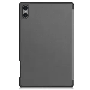 LEATHER Zaklápací kryt pre Teclast T50 Pro šedý