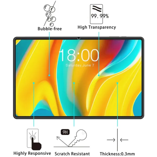 Temperované sklo pre Teclast T50 Pro