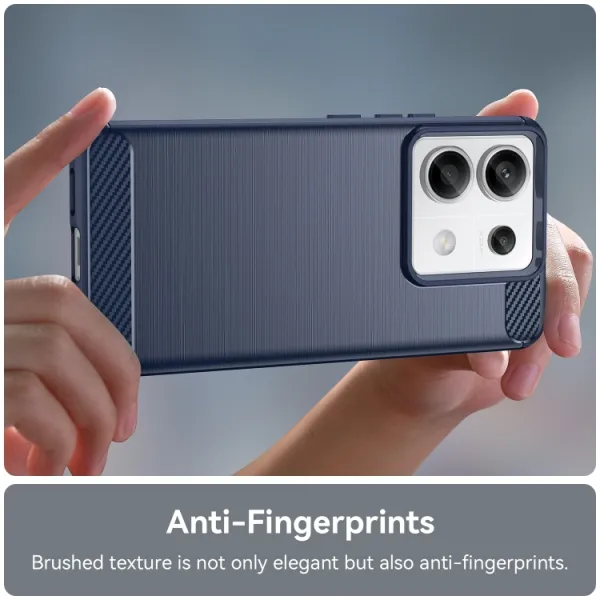 FLEXI TPU Ochranný kryt Xiaomi Redmi Note 13 Pro 5G / Xiaomi Poco X6 5G modrý