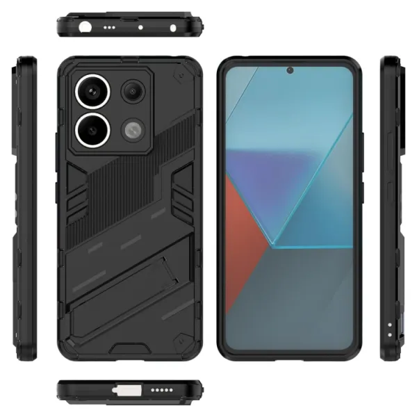 BIB Ochranný kryt pre Xiaomi Redmi Note 13 Pro 5G / Xiaomi Poco X6 5G čierny