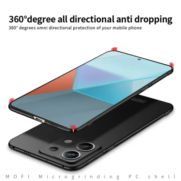 MOFI Plastový kryt pre Xiaomi Redmi Note 13 Pro 5G / Xiaomi Poco X6 5G modrý