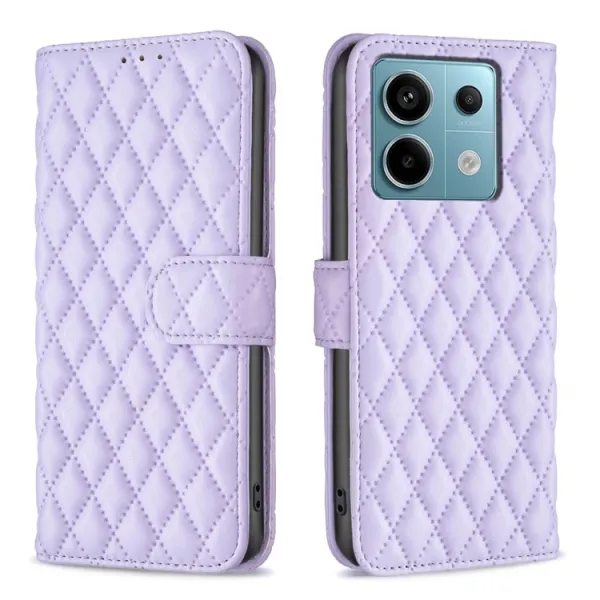 LATTICE Ochranné puzdro pre Xiaomi Redmi Note 13 Pro fialové