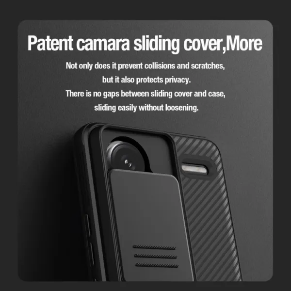 NILLKIN CAMSHIELD PRO Kryt pre Xiaomi Redmi Note 13 Pro+ 5G modrý