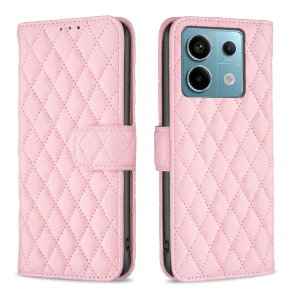 LATTICE Ochranné puzdro pre Xiaomi Redmi Note 13 Pro 5G / Xiaomi Poco X6 5G ružové