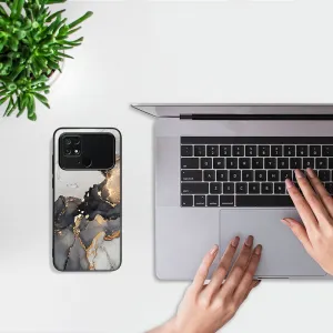 MY ART Ochranný kryt pre Xiaomi Poco C40 GREY MARBLE (140)