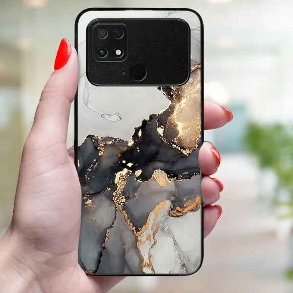 MY ART Ochranný kryt pre Xiaomi Poco C40 GREY MARBLE (140)