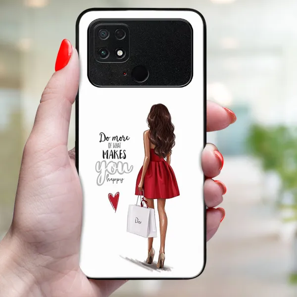 MY ART Ochranný kryt pre Xiaomi Poco C40 RED DRESS (137)