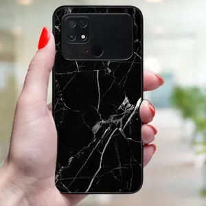MY ART Ochranný kryt pre Xiaomi Poco C40 BLACK MARBLE (142)