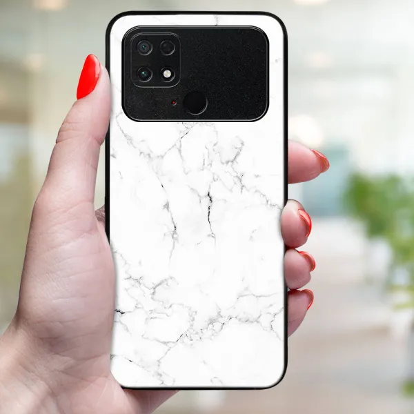 MY ART Ochranný kryt pre Xiaomi Poco C40 WHITE MARBLE (144)