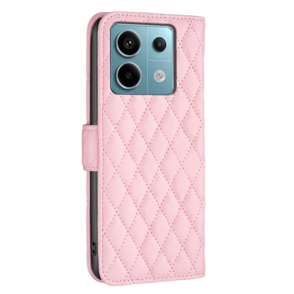 LATTICE Ochranné puzdro pre Xiaomi Redmi Note 13 Pro 5G / Xiaomi Poco X6 5G ružové