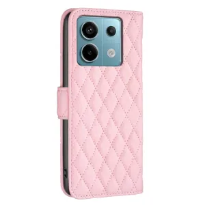 LATTICE Ochranné puzdro pre Xiaomi Redmi Note 13 Pro 5G / Xiaomi Poco X6 5G ružové