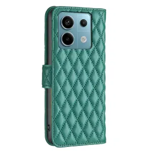 LATTICE Ochranné puzdro pre Xiaomi Redmi Note 13 Pro 5G / Xiaomi Poco X6 5G zelené