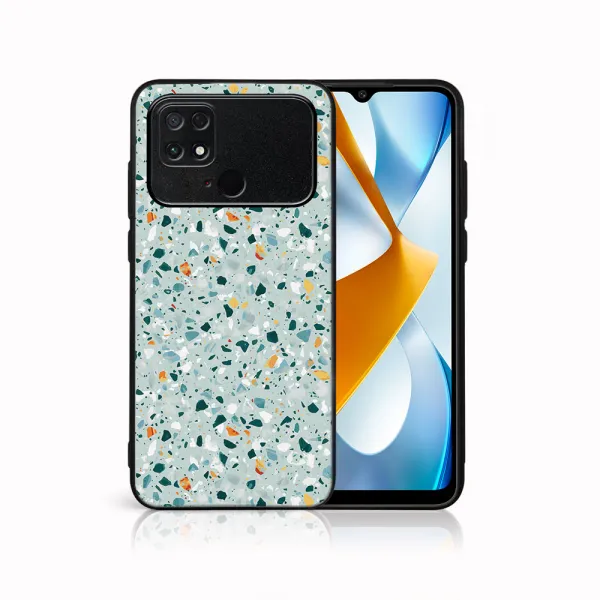 MY ART Ochranný kryt pre Xiaomi Poco C40 BLUE TERRAZZO (164)