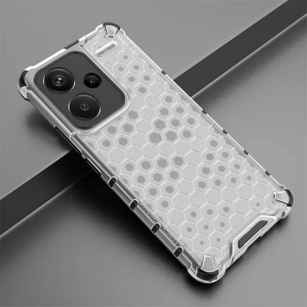 HONEYCOMB Ochranný kryt Xiaomi Redmi Note 13 Pro+ 5G biely