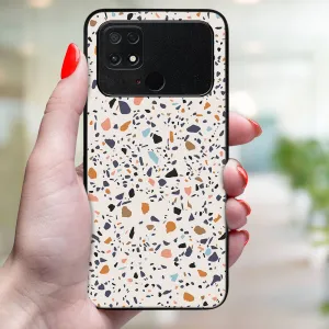 MY ART Ochranný kryt pre Xiaomi Poco C40 BEIGE TERRAZZO (162)
