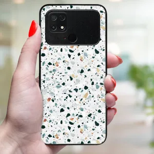 MY ART Ochranný kryt pre Xiaomi Poco C40 GREY TERRAZZO (163)