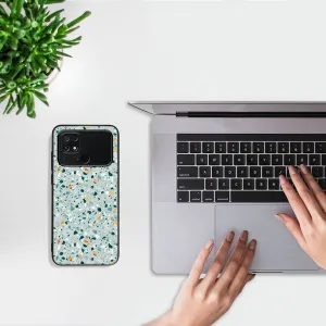 MY ART Ochranný kryt pre Xiaomi Poco C40 BLUE TERRAZZO (164)
