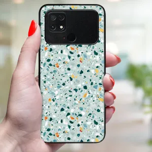 MY ART Ochranný kryt pre Xiaomi Poco C40 BLUE TERRAZZO (164)