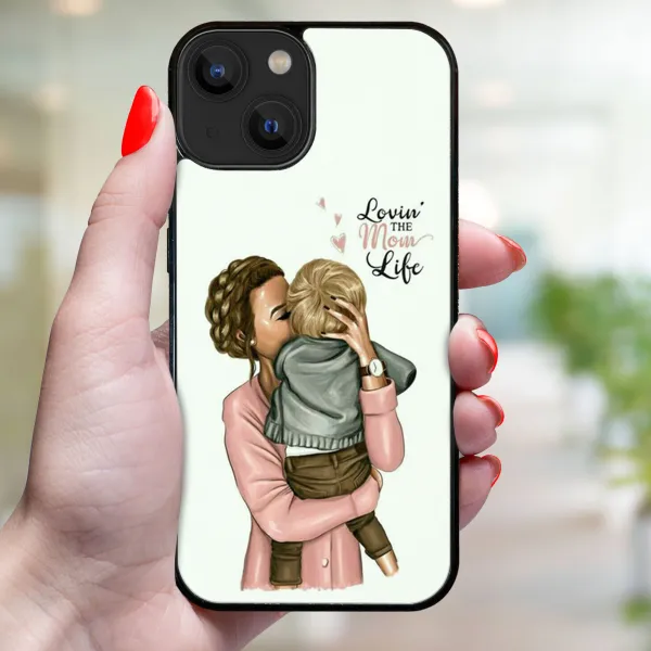 MY ART Ochranný kryt pre Apple iPhone 14 MOM LIFE (118)