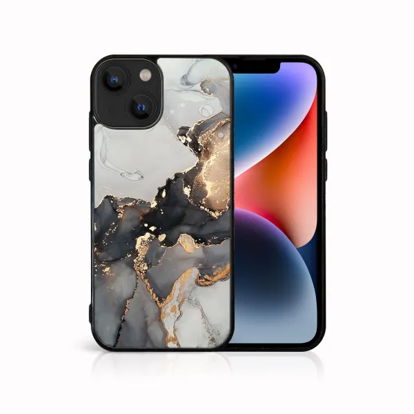 MY ART Ochranný kryt pre Apple iPhone 14 Plus GREY MARBLE (140)