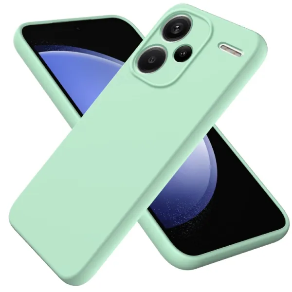 RUBBER Ochranný kryt Xiaomi Redmi Note 13 Pro+ 5G zelený