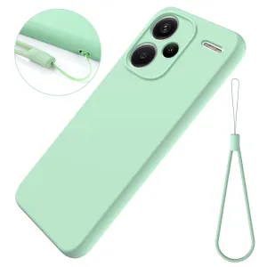 RUBBER Ochranný kryt Xiaomi Redmi Note 13 Pro+ 5G zelený