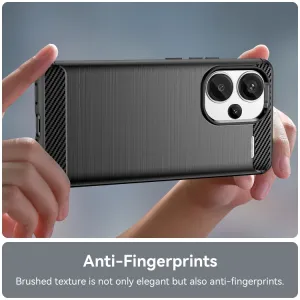 FLEXI TPU Ochranný kryt pre Xiaomi Redmi Note 13 Pro+ 5G čierny