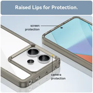 CRYSTAL Ochranný kryt Xiaomi Redmi Note 13 Pro+ 5G šedý